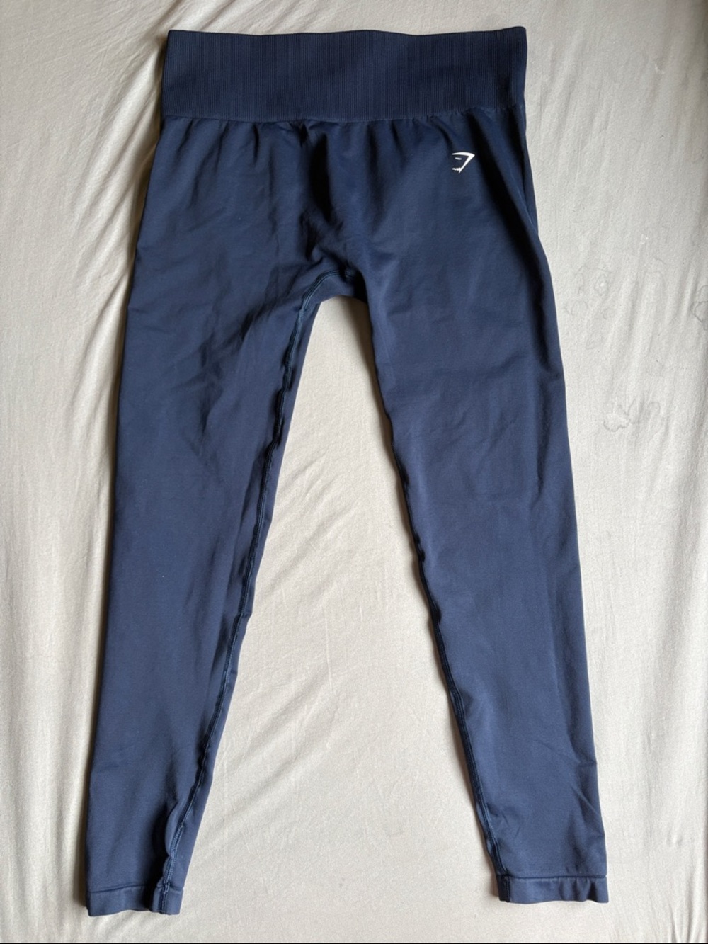 Gymshark Navy Seamless High-Waist Leggings